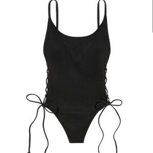 Pink Victoria’s Secret One Piece Swimsuit